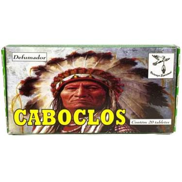 Imagem de Defumador De Ambiente Incenso Caboclos Caixa Com 20 - Natureza Espirit