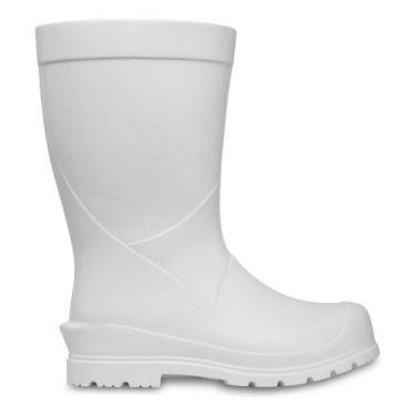Imagem de Bota Full Eva Açougue Industria Cozinha Leve Sticky Shoes, Branco, 41