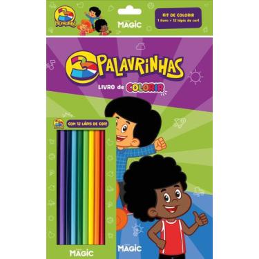 Imagem de Livro - 3 Palavrinhas - Livro de colorir