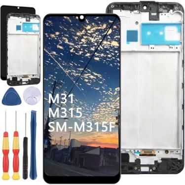 Imagem de Yuxyiony Nova tela de substituição para Samsung Galaxy M31 / M315 / SM-M315F / M315F/DF tela de reparo de tela LCD e ferramentas de substituição.