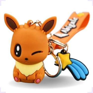 Imagem de Chaveiro Pokémon Acessório Exclusivo Criança 1 Figura Boneco - HDL