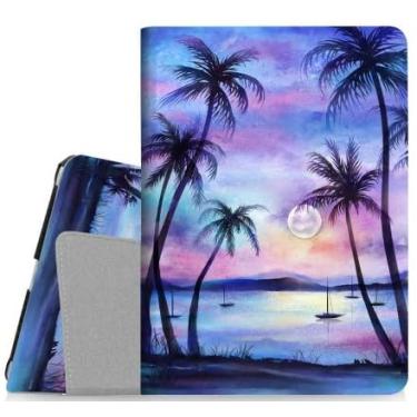 Imagem de Capa para iPad (A16) 11ª/10ª geração (11 polegadas 2025/10,9 polegadas 2022), capa para iPad de 11ª/10ª geração com suporte para lápis, suporte fino de três dobras para iPad 11/10 despertar/hibernar