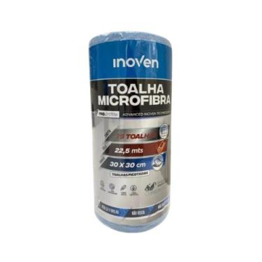 Imagem de Pano de Microfibra Azul 30cmx225m com 75 Unidades Inoven