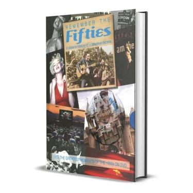 Imagem de Remember the Fifties Book &amp; DVD Parragon Importado em Inglês Publicado em 2011 Capa Dura