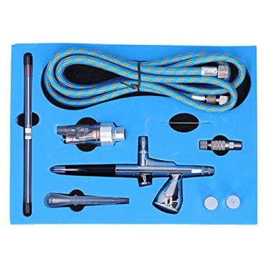Imagem de Air Brush G1/8 Kit de Aerógrafo Portátil Pistola de Pintura Ferramenta de Arte para Modelo DIY Impressão de Pintura Decoração de Casa Maquiagem Suprimentos de Pintura de Aerógrafo