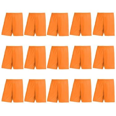 Imagem de Kit Atacado 15 Calções PMC Futebol Infantil