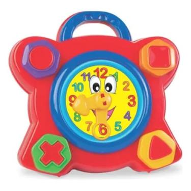 Imagem de Divplast Brinquedo Educativo Relógio Divertido Brincar e Crescer