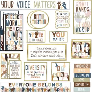 Imagem de Everyone is Welcome Diversity Mini quadro de avisos