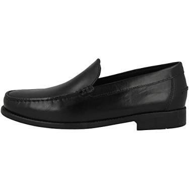 Imagem de Geox Mocassim masculino Damon Plain Vamp, Preto, 37