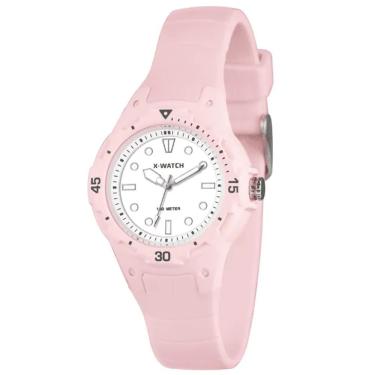 Imagem de Relógio X-Watch Feminino Ref: Xfpp0023 B1rx Esportivo Analógico Rosa