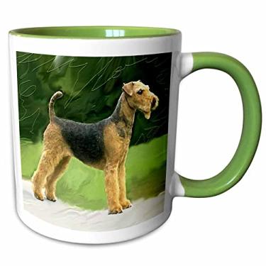 Imagem de 3dRose Cães Airedale - Airdale Terrier - Canecas (mug_4168_7)