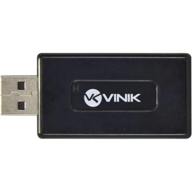 Imagem de Adaptador Placa de Som USB 7.1 Virtual Vinik
