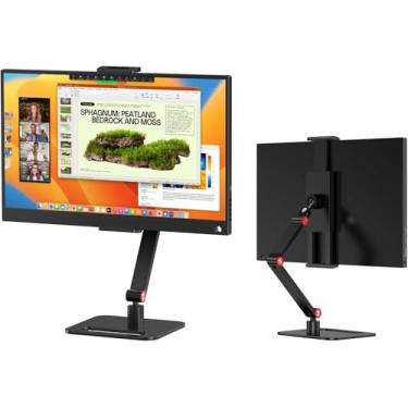 Imagem de UPERFECT Suporte de tablet para mesa, suporte giratório ajustável de 360°, braçadeira inclinável de 180°, suporte dobrável de braço longo ajustável para iPhone/iPad/tablet/monitor portátil de 4,7 a