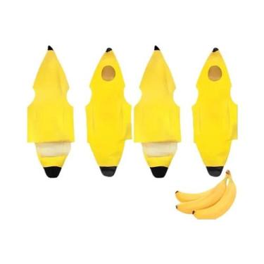 Imagem de Fantasia De Banana Para Crianças E Adultos, Fantasia De Fruta Para Hal