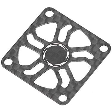 Imagem de Cryfokt Capa de Ventilador de Resfriamento Durável de Fibra de Carbono para Motor RC Elétrico - Melhora a Dissipação de Calor e a Aparência - Adequada para Entusiastas de Carros de Controle Remoto