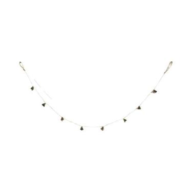 Imagem de Guirlanda De Sino Dourado Em Corda De Juta Rústica, Decoração Festiva 