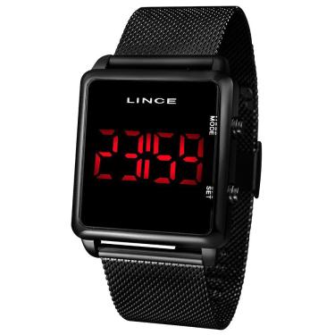 Imagem de Relógio LINCE Urban feminino preto MDN4596L PXPX