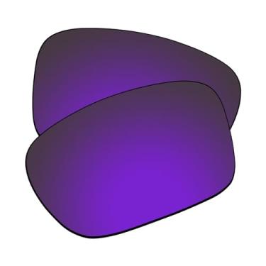 Imagem de EZReplace Lentes de reposição para óculos de sol Oakley Holbrook XL OO9417 (lentes polarizadas) - Armação Oakley Holbrook XL (azul violeta)