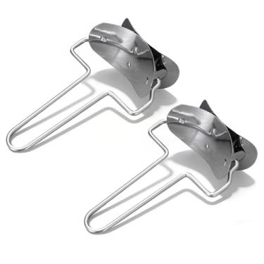 Imagem de Prensa para fazer ravioli de bolinho de massa (2 peças de cortador de rolo)