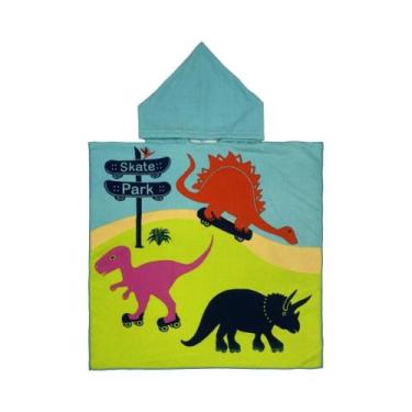 Imagem de Roupão De Banho Para Meninas Com Tema De Unicórnio, Tubarão E Sereia, 