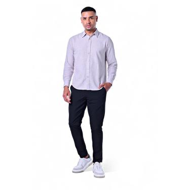 Imagem de Camisa Masculina Linho Misto-Masculino