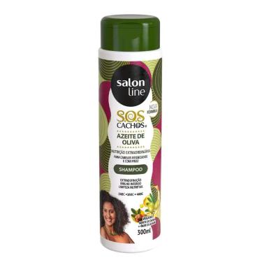 Imagem de Shampoo Sos Cachos Azeite de Oliva Salon Line 300Ml