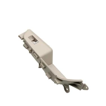 Imagem de Porta interior do carro puxar alça painel janela levantador interruptor capa guarnição Compatível com bmw série 6 2017-2022 51417466309(Rear Right-Oyster)