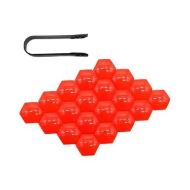 Imagem de Capas De Parafuso Para Rodas De Carro Antiferrugem 20 Peças 17 19 21 M