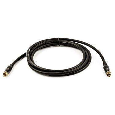 Imagem de Cabo Coaxial Digital (SPDIF)  Preto - 30 Metros