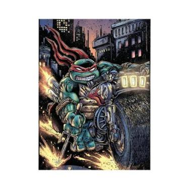 Imagem de Kit De Pintura Diamante 5D Tartaruga Ninja Disney, Quebra-Cabeça De Bo