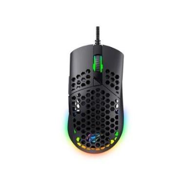 Imagem de Mouse Gamer HAVIT Professional, RGB, 7200 DPI, 7 Botôes, Preto - MS1036-Unissex