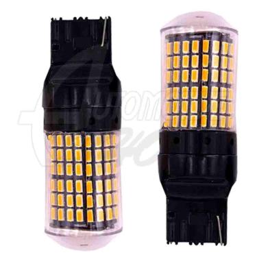 Imagem de Lâmpada Pingo T20 Dois Polos 144 leds smd Super Bco 360o Un