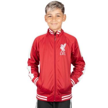 Imagem de Jaqueta Liverpool Trilobal Juvenil - Kappa, 10 ANOS
