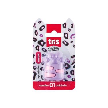 Imagem de Apontador tris holic pets meow, Roxo