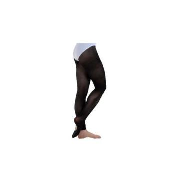 Imagem de Meia Calça Ballet Adulto Só Dança Conversível Suplex TS-41, P/m, Preto