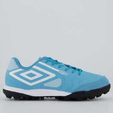 Imagem de Chuteira Umbro Pro 5 Bump Club Society Azul, 43