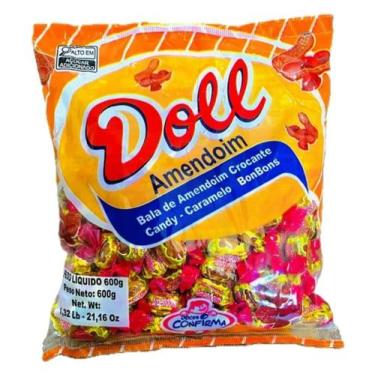Imagem de Bala de Amendoim Doll Confirma 600g