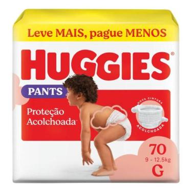 Imagem de Huggies Fralda Pants Roupinha Proteção Acolchoada G - 70 Un