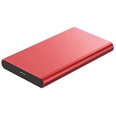 Imagem de KONGWU Disco rígido externo SATA SSD USB 3.0 SSD 1TB 2TB Unidade de estado sólido Tipo C Stick Pen Drive para Laptop Desktop, Vermelho, 4TB, Incrível