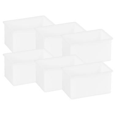 Imagem de Kit 6 Formas para Queijo Mussarela e Requeijão 500g Injesul