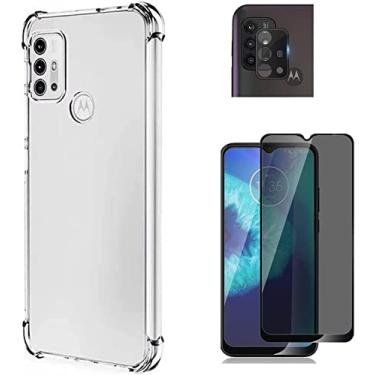 Imagem de Capa Capinha Anti Impacto + Película 9D Privacidade + Película de Câmera para Moto G10, G20, G30 - (C7COMPANY)