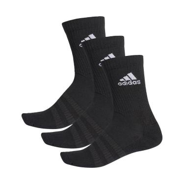 Imagem de Meia Adidas Cano Alto Cushion Crew Com 03 Pares