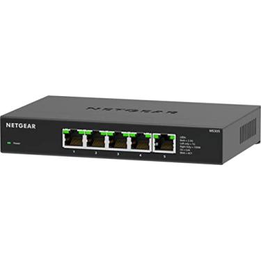 Imagem de NETGEAR Interruptor não gerenciado Ethernet de 5 portas multi-Gigabit 2,5 G com interface RJ45 e case de metal