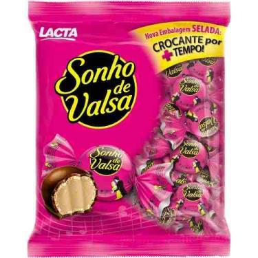 Imagem de Chocolate Bombom Sonho De Valsa Pacote 1kg - Lacta