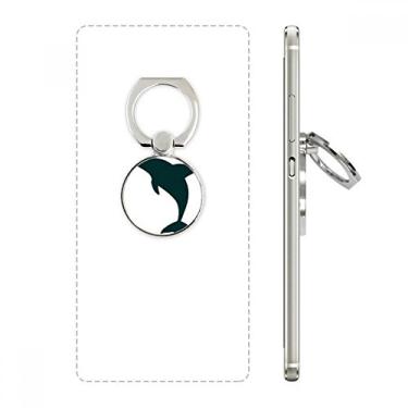 Imagem de Anel de telefone Blue Ocean Docile bonito golfinho suporte de laço ajustável