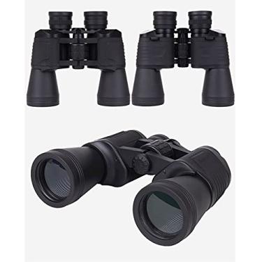 Imagem de 20x50 HD Telescópio ao ar livre de alta ampliação Binóculos potentes oculares grandes BAK4 Prisma FMC Lens Binóculos, adequados para shows de esportes ao ar livre, observação de pássaros