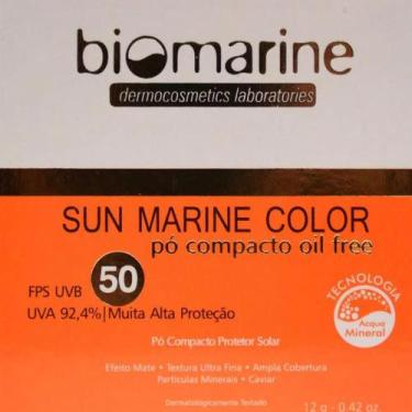 Imagem de Pó Sun Marine Color Oil Free Fps50 Bronze Biomarine