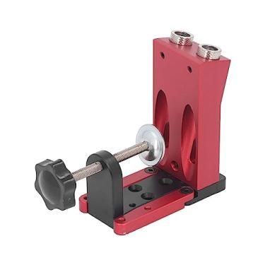 Imagem de Kit de Gabarito de Cavilha Pro, Kit de Gabarito de Bolso, Perfuração Precisa, Localizador de Carpintaria Leve para Móveis e Emendas de Painéis de Madeira