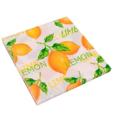 Imagem de Guardanapo Papel Decorado Vizapi Siciliano 32x32cm Com 20 Folha Dupla Multicolorido