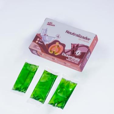 Imagem de Neutralizador de Odores Desembala. Ação Imediata. 3 sachês de 500ml. Alto Rendimento. Sachê concentrado, solúvel em água. Rende1,5L Total. Vegano. Cruelty Free. Biodegradável. Sem plástico (Bambu)